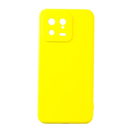 Чехол Colorful Case TPU для Xiaomi 13 лимонно-желтый